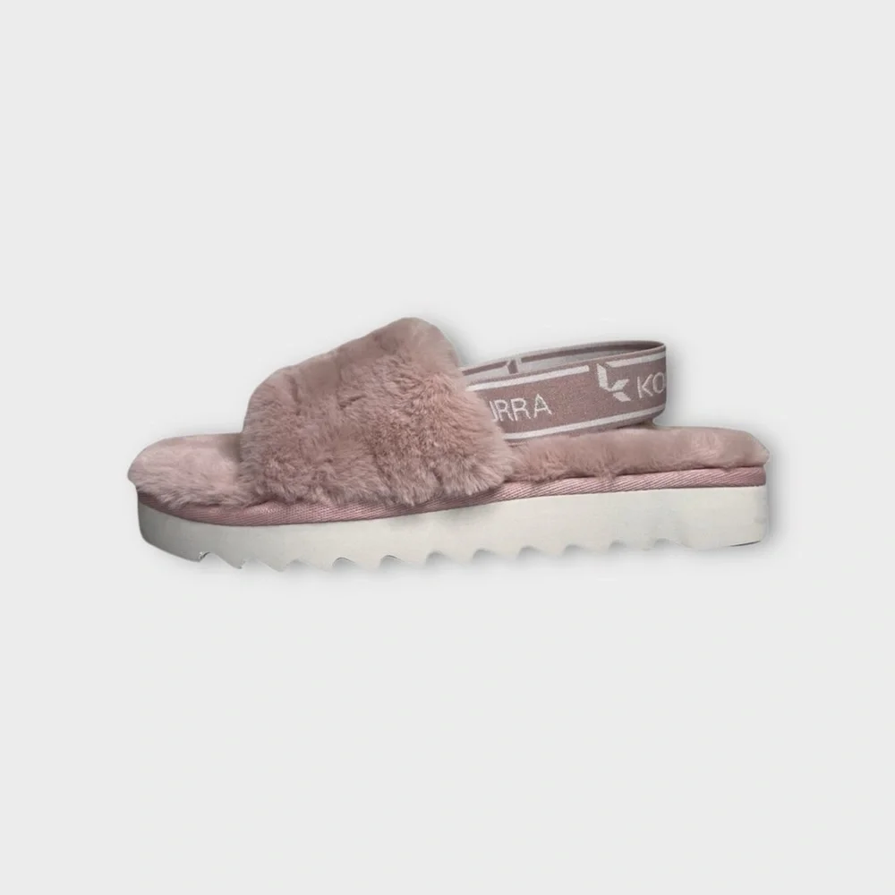 Koolaburra by Ugg Pink FUZZ'N Sandals